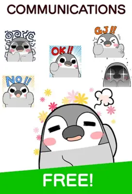 Pesoguin Stickers android App screenshot 2